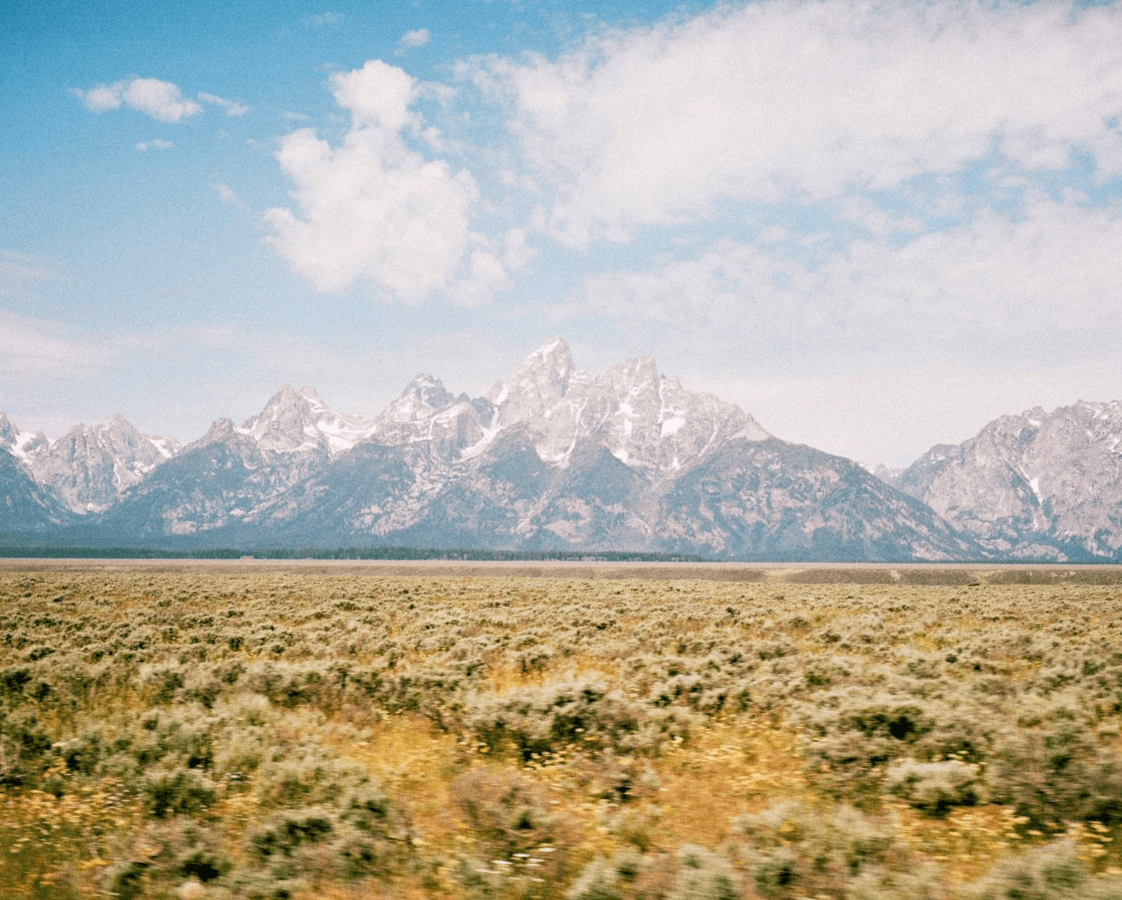 sunny mountains