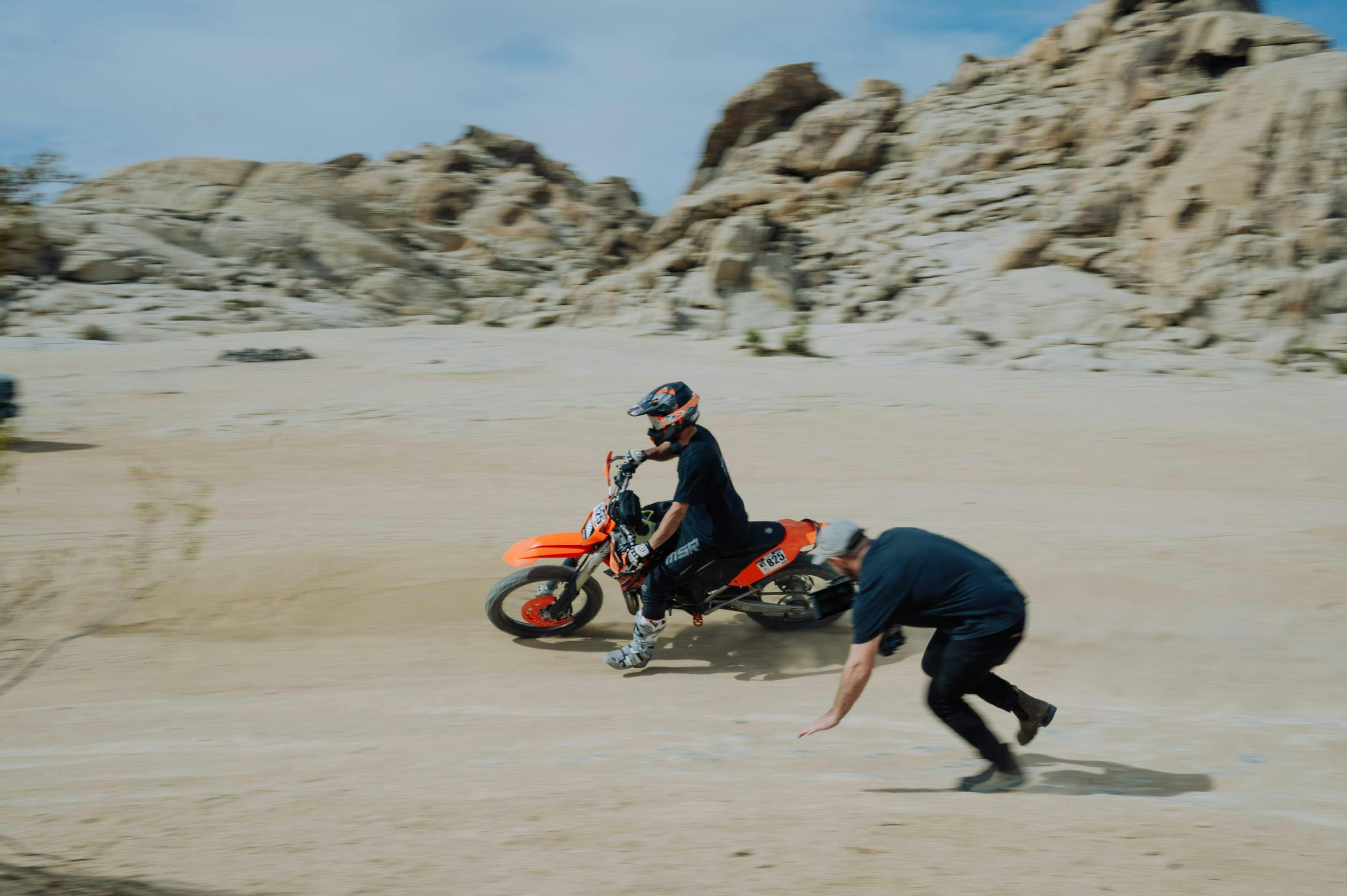 dirt bike film commercial