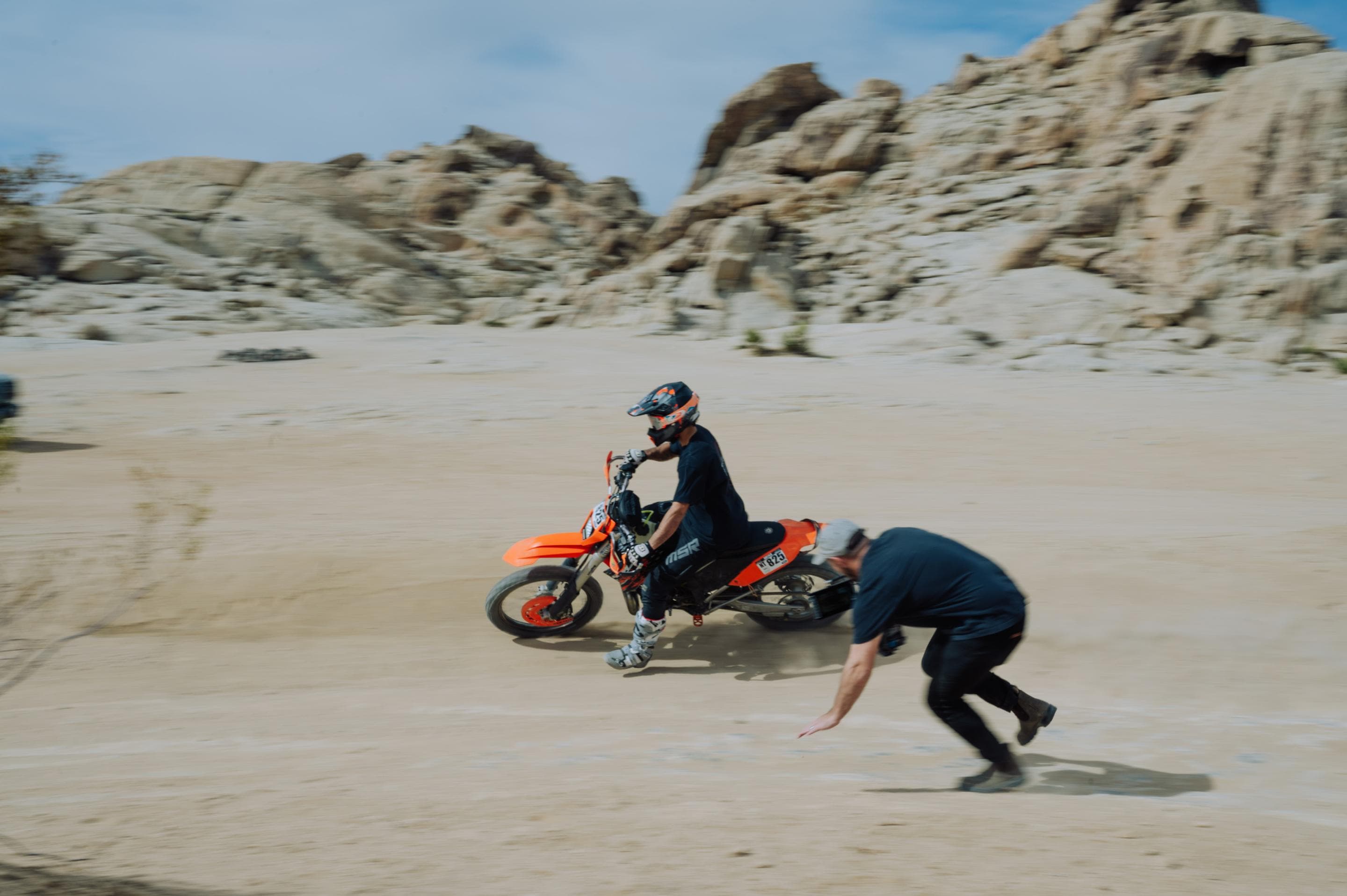 dirt bike film commercial