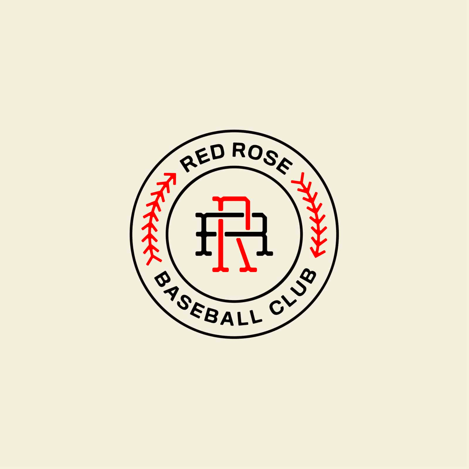 Red Rose Baseball Club logo