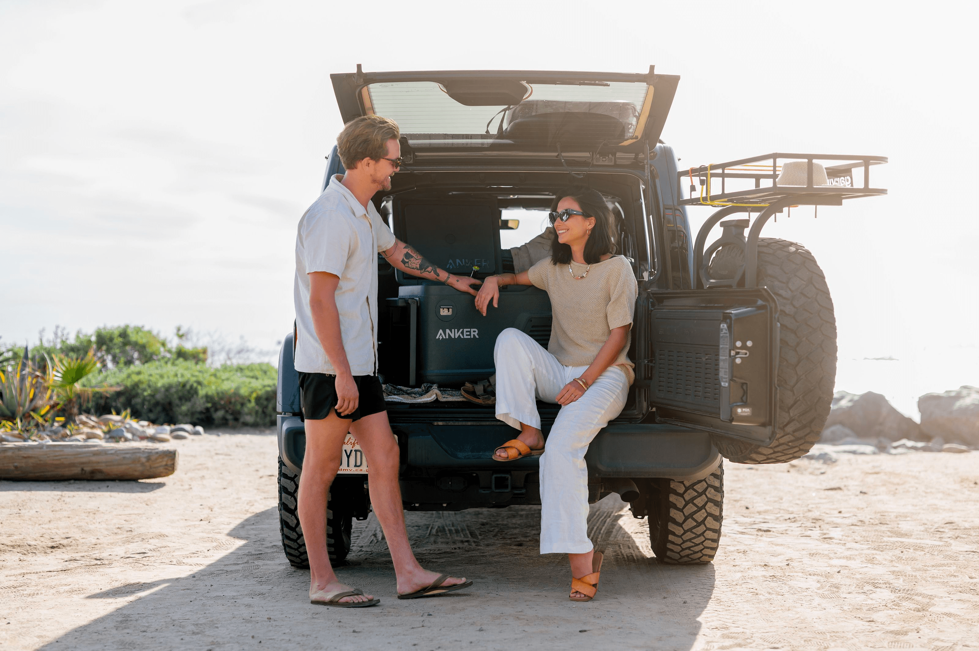 beach tailgate